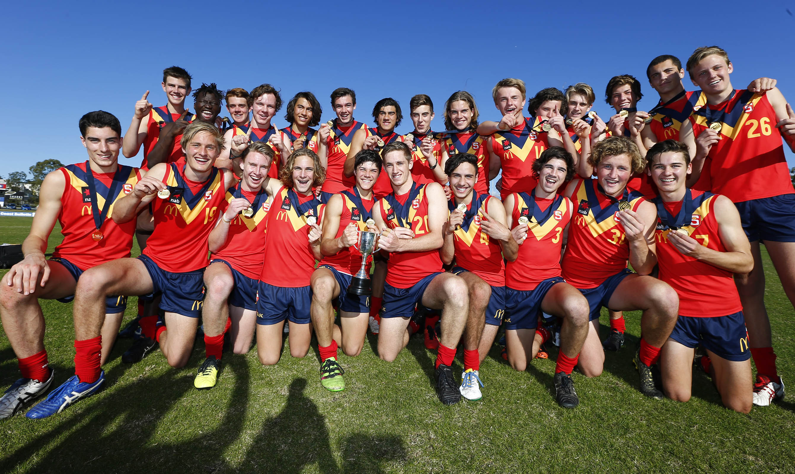 Undefeated SA wins U16 Champs as Roos prospects star